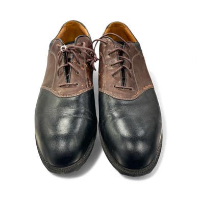 Used Nike Mens Golf Shoes Brown And Black Senior 15 11735-S000340961