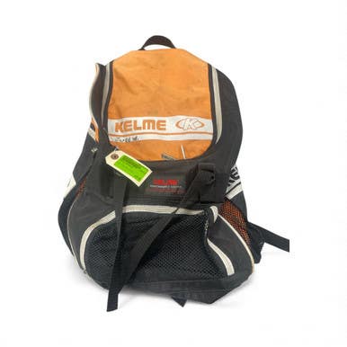 Used Soccer Player Sackpack Black And Orange 11735-S000342451