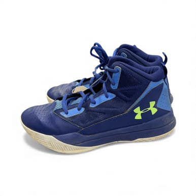 Used Under Armour Basketball Shoes Y Royal Blue Junior 05.5 11735-S000344392