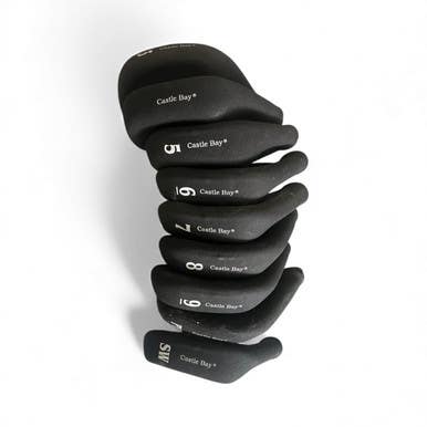 Used SET OF IRON HEAD COVERS Golf Accessory 11735-S000345082