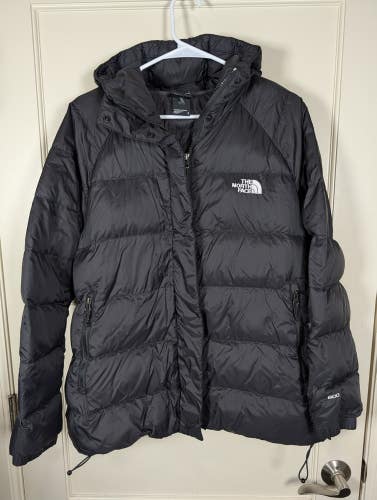 The North Face Nuptse 600 Fill Goose Down Puffer Jacket Womens Size: XL Black
