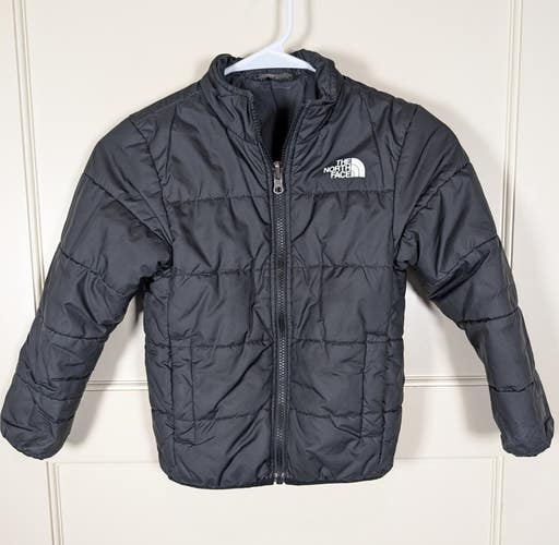 The North Face Quilted Puffer Jacket Boys Size XS Black