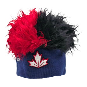 World Cup Toronto - Canada Hockey Flair Hair Beanie Cap - Unisex One Size 2016