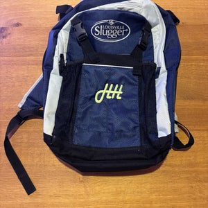 Louisville Slugger Youth Baseball Bat Backpack | 2-Bat | Blue & Gray | Used