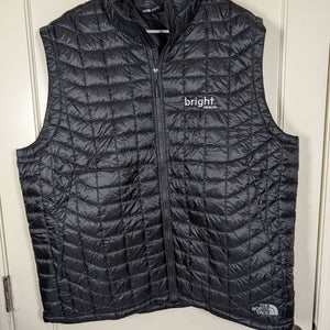 The North Face Thermoball Eco Trek Vest Mens XXL Black Full Zip Quilted Outdoor
