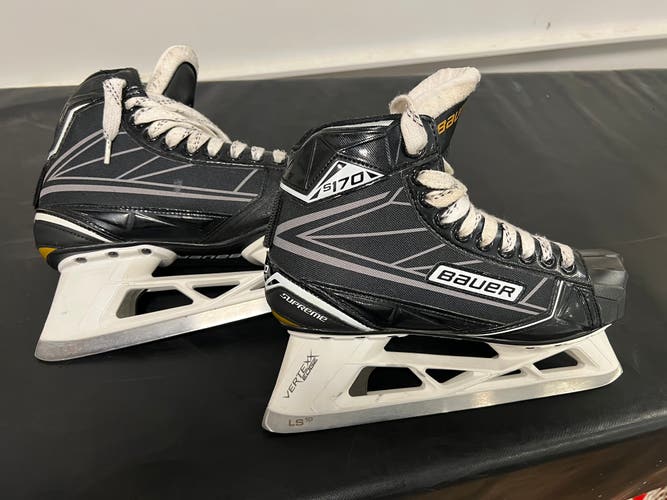 Bauer Supreme S170 Hockey Skates Regular Width 7 (Used)