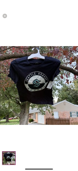 NHL Seattle Kraken Kids Navy Tee