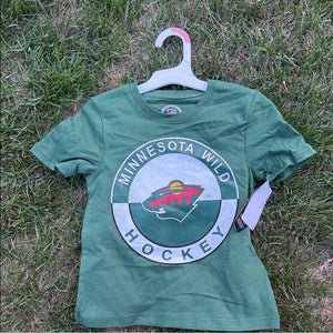 NHL Minnesota Wild Kids Green Tee