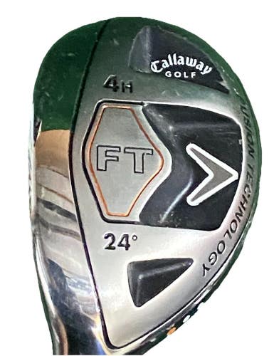 Callaway Fusion 4H FT 4 Hybrid 24 Draw LH Fujikura Ladies Graphite 39.5 New Grip
