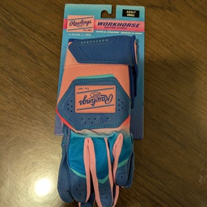 Adult Small Rawlings Batting Gloves (New)