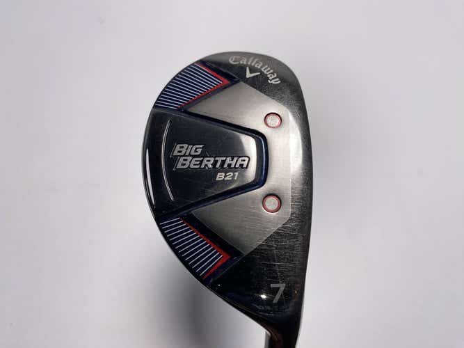 Callaway Big Bertha B21 7 Hybrid 30* RCH 65 65g Senior RH Midsize Grip