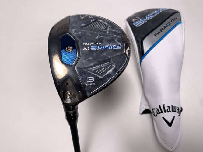 Callaway Paradym Ai Smoke Max 3 Fairway 15* Tensei Blue AV Xlink Stiff LH HC
