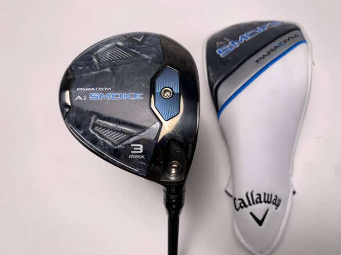 Callaway Paradym Ai Smoke Max 3 Fairway 15* Tensei Blue AV Xlink Regular RH HC
