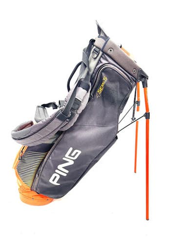 Used Ping STAND BAG Mens Stand Bag Black 11860-S000303201