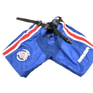 Used Bauer AMERKS SHELL Youth Pant Royal Blue LG 11860-S000303168