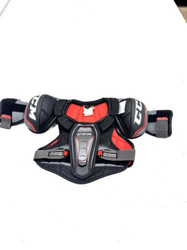 Used CCM FT370 Junior Shoulder Pads SM 11860-S000303163
