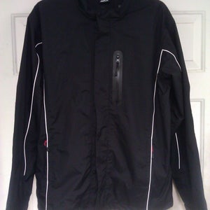 Mizuno Hyper Rain Jacket (Black, LARGE) Impermalite Golf NEW