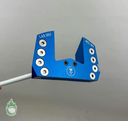 Used Right Handed LAB Golf MEZZ.1 Max 35" Putter White Accra Graphite Golf Club