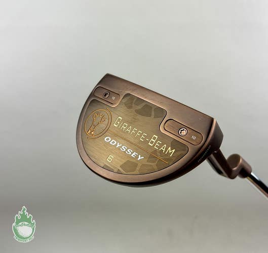 Used Right Handed Odyssey Ai-One Giraffe-Beam 6 34" Putter Steel Golf Club