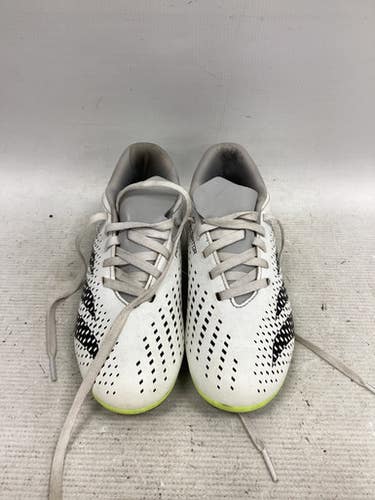 Used Adidas Soccer Cleats White Junior 02.5 11851-S000042189