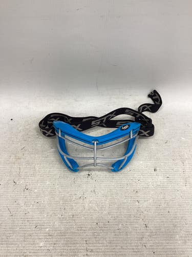 Used STX 4 SIGHT + S Lacrosse Facial Protect Royal Blue Junior 11851-S000042196