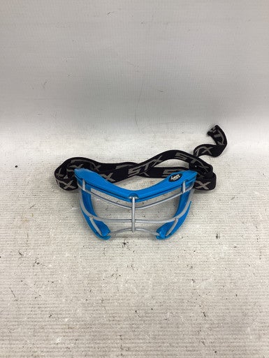 Used STX 4 SIGHT + S Lacrosse Facial Protect Royal Blue Junior 11851-S000042196