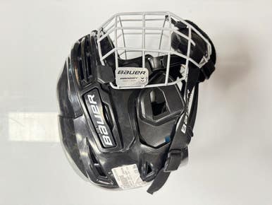Used Bauer PRODIGY 2027 CERT Helmet Cage Combo Black One Size 11860-S000301918
