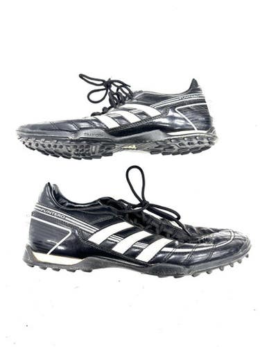 Used Adidas Soccer Turf Shoes Black Senior 10.5 11860-C000303019