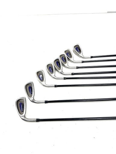 Used Spalding EXCUTIVE EASY MED FIRM SHAFT Womens Iron Set RH 3I-PW 11860-S000303072