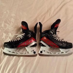 CCM JetSpeed FT6 Hockey Skates Wide Width 10 (Used)