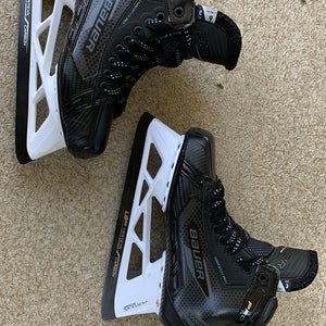 LIKE NEW Bauer Pro Hockey Goalie Skates Extra Wide Width Size 6 (Used)