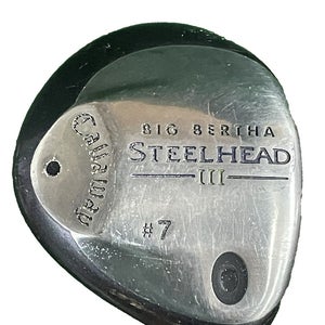 Callaway Big Bertha Steelhead III 7 Wood 22 RH Ladies Graphite 40.5 Factory Grip