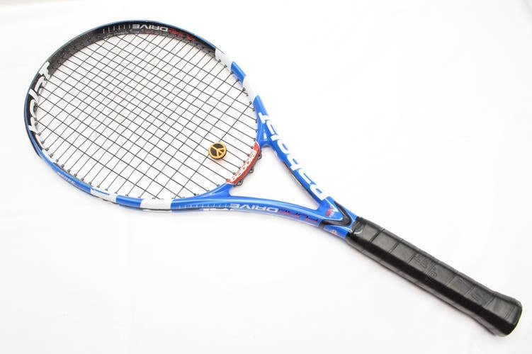 2009 BABOLAT PURE DRIVE GT TENNIS RACQUET (4 1/4) NEW GRIP. JAPAN DEALER DEMO!
