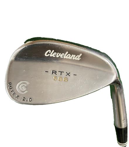 Cleveland RTX 588 Rotex 2.0 Gap Wedge 50*10 RH Men's Stiff Steel 35" Nice Grip