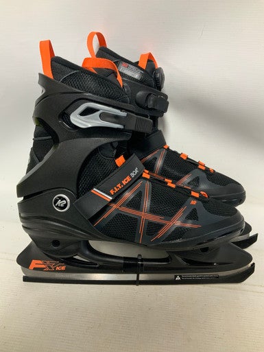 Used K2 FIT ICE BOA Mens Softboot Skate Black Senior 10 11823-S000036797