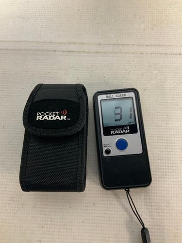 Used BALL COACH POCKET RADAR BB/SB Training Aid 11823-S000036807