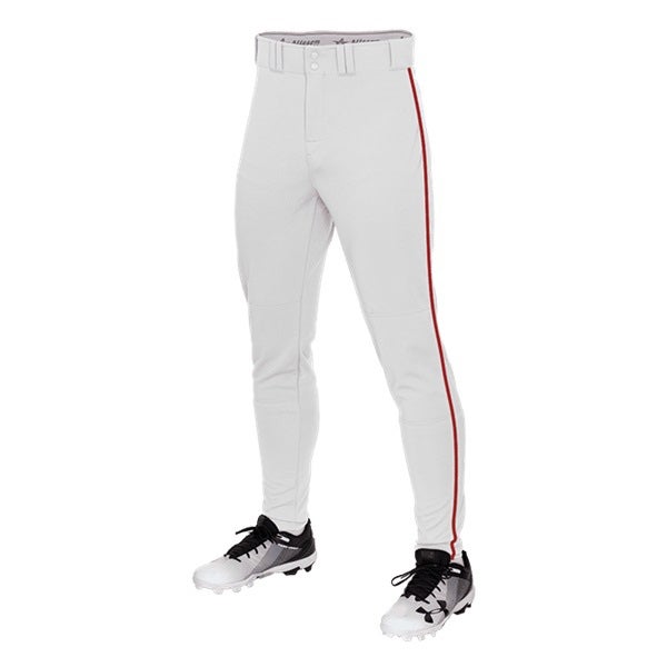 Crusher 657 pants with red braid White Men's Alleson Game Pants (New)