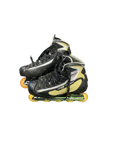 Used Tour Skate G1 THOR GOALIE SKATES Roller Hockey Skates Black Senior 8 11613-S000175204