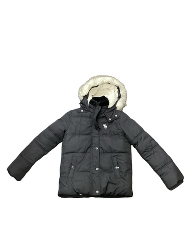 Used ABERCROMBIE Outerwear Heavy Jacket Y Black LG 11613-S000175198