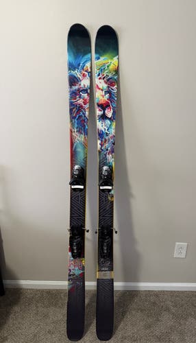 2025 All Mountain 181 cm J Skis “The FastForward” With Bindings (Used)