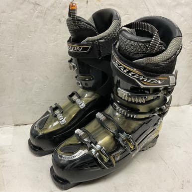 Used Salomon ENERGYZER 90 Mens DH Ski Boot Black 290 MP - M11 - W12 11855-S000197688