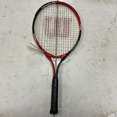 Used Wilson FEDERER 25 Junior Tennis Racquet Red 25" 11855-S000197673