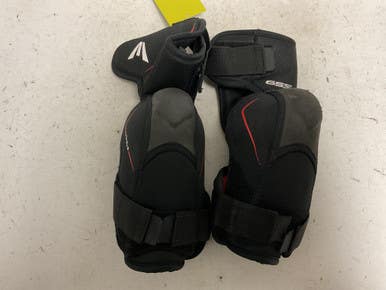 Used Easton STEALTH 65S Senior Elbow Pads Black And Red SM 11855-S000197656