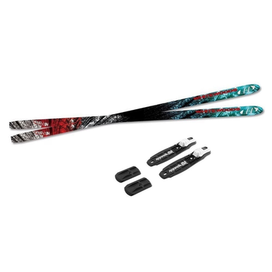 Like-New Whitewoods PHANTOM Boys XC Ski/Binding Black And Royal Blue 157 cm 11855-S000197634