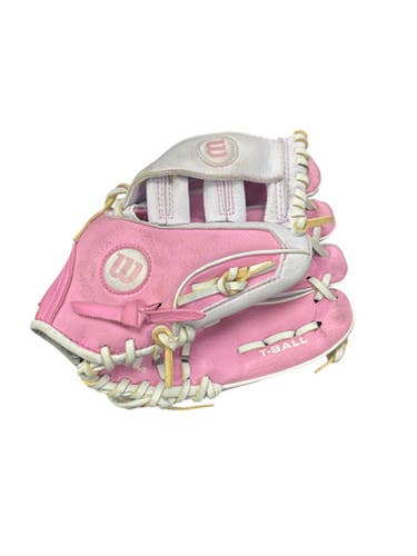 Used Wilson SLOPE BB/SB Glove T-ball Pink 9 1/2" 11863-S000024626