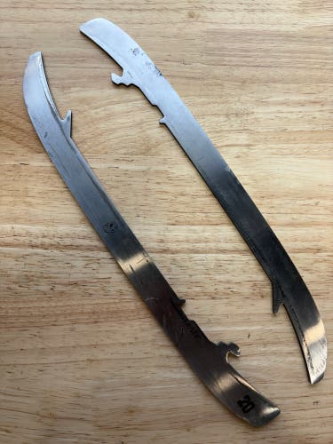 NHL Pro Stock Game Used Bauer LS PULSE ss 288mm Skate Blades / Runners