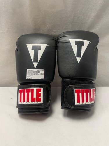 Used Title Boxing Boxing Gloves Black LG 11490-S000268097
