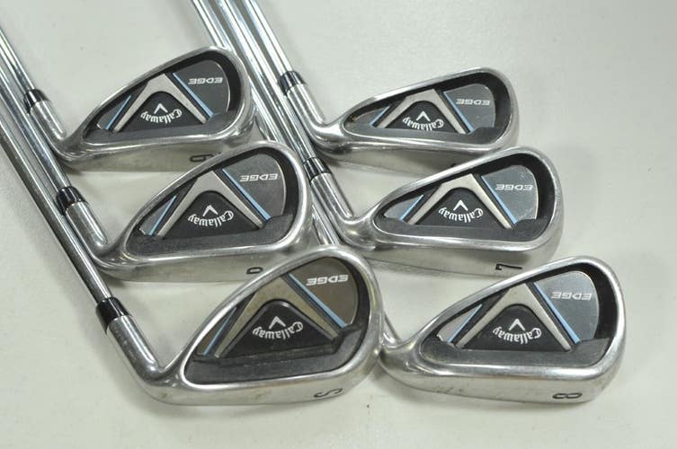 Callaway Edge 2014 6-PW,SW Iron Set Regular Flex Right Steel # 208600