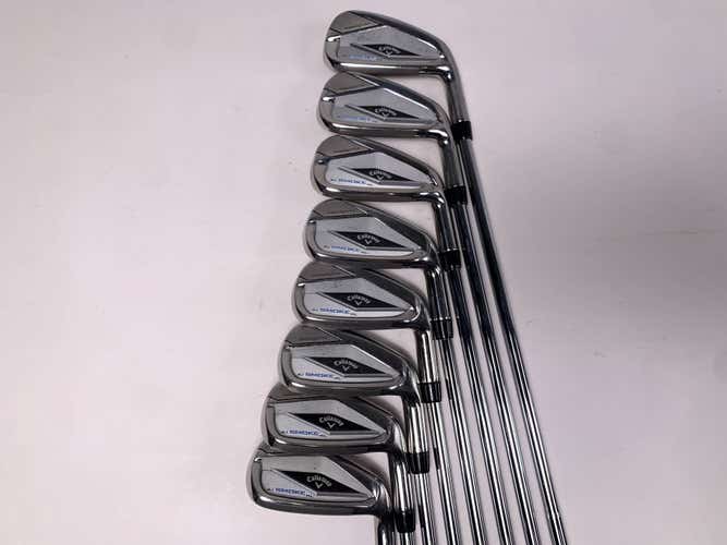 Callaway Paradym Ai Smoke HL Iron Set 5-PW+GW+SW Elevate MPH Mens RH