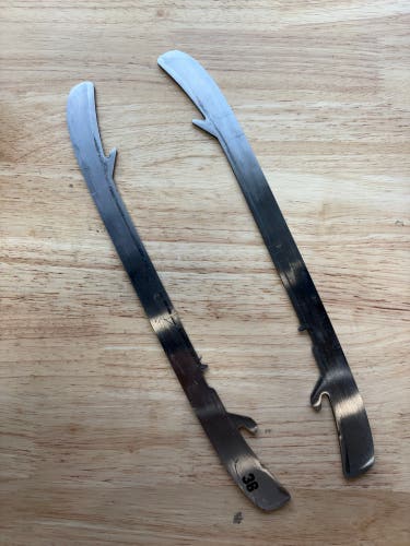 NHL Pro Stock Game Used Bauer LS PULSE ss 288mm Skate Blades / Runners